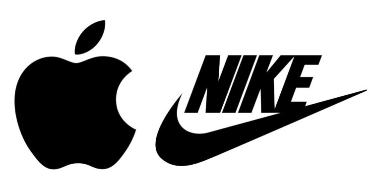 Logo's Apple en Nike